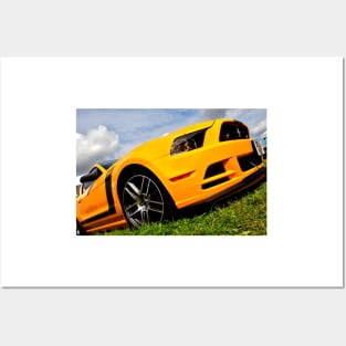 Ford Mustang Sports Motor Car Posters and Art